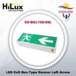 HiLux LED Exit Box-Type Runner Left Arrow EX-BXL10G/88L (Green)