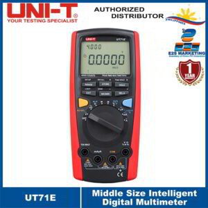 UNI-T UT71E Middle Size Intelligent Digital Multi-meter True RMS AC DC 1000Volt 10Amp 40Ohm Modern Auto Range Multi Testers with USB Interface UT-71E