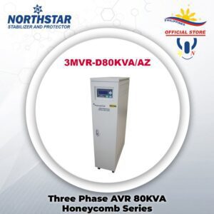 NORTHSTAR 3Ph HoneyComb AVR 220VAC 80KVA w/TVSS 3MVR-D80KVA/AZ