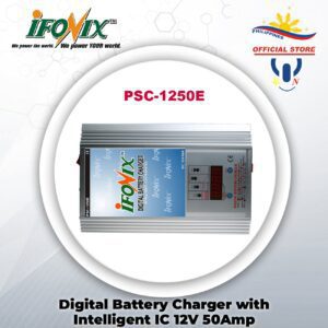 iFonix Digital Battery Charger with Intelligent IC 12VDC/50A PSC-1250E