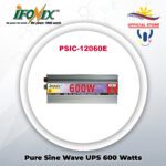 iFonix Pure Sine Wave DC to AC Power Inverter 600W PSI-12060E