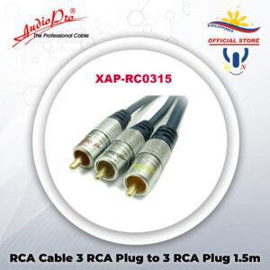 AudioPro 3 RCA Plug to 3 RCA Plug Cord (1.8M) XAP-RC0315