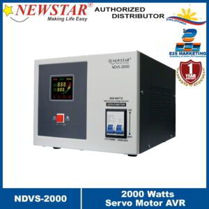 Newstar Servo Motor 2000W AVR w/ Color Display (Grey) NDVS-2000