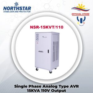 NORTHSTAR Servo AVR 15W 110 VAC Out Vertical NSR-15KVT/110