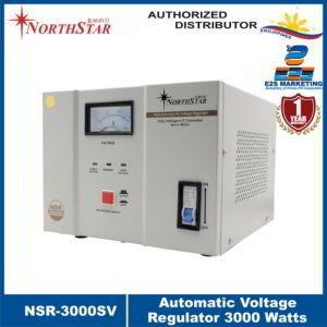 NORTHSTAR Servo AVR 3000 Watts 110V & 220V Out (Analog Display) NSR-3000SV