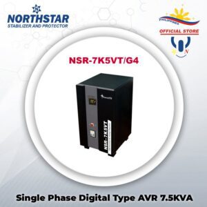 Northstar Premium Single Phase Full Range Servo AVR 7.5kVA NSR-7K5VT/G4