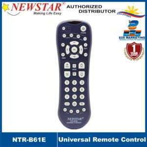 Newstar Universal TV Remotes For (3) TV Set (Blue) NTR-B61E