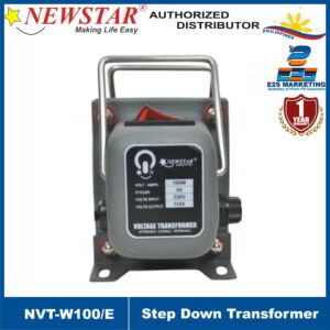 Newstar Step Down Transformer 220VAC In 110VAC Out 100W NVT-W100/E