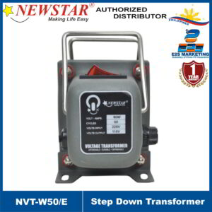 Newstar Step Down Transformer 220VAC In 110VAC Out 50W NVT-W50/E