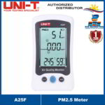 UNI-T A25F PM2.5 Meter Air Quality Monitor Temperature/Humidity measurement, Emoticon display LCD backlight A25F