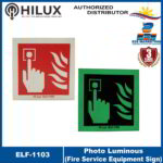 HiLux Photo Luminous (Fire Service Equipment Signs) ELF-1103