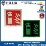 HiLux Photo Luminous (Fire Service Equipment Signs) ELF-1802