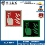 HiLux Photo Luminous (Fire Service Equipment Signs) ELF-1803