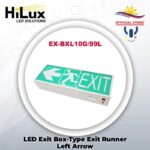 HiLux LED Exit Box-Type Exit Runner Left Arrow EX-BXL10G/99L (Green)