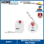HomeSafe Wireless Electronic Key Finder (1 Keychain) H-511