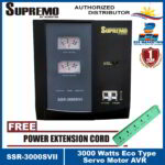 Supremo Servo Motor AVR 3000 Watts Eco Type SSR-3000SVII
