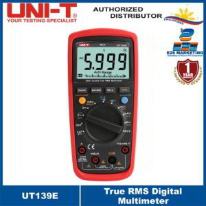 UNI-T UT139E True RMS Digital Multi-meter AC/DC: 600V 10A,  Auto/Manual Ranges Selectable UT-139E