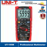 UNI-T UT195M True RMS Professional Multimeter 3-phase motor sequence test / Diode / Continuity test / Auto/Manual range / Continuity buzzer/ Low battery indication UT-195M