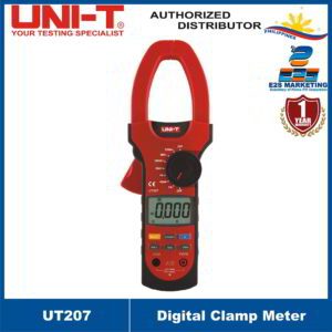 UNI-T UT207 Digital Clamp Meter 1000A AC/DC Current Measurement, True RMS, Inrush Current UT-207