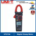 UNI-T UT213A 400A Digital Clamp Multi-meter, AC current/ AC/DC voltage/ Resistance/ Capacitance/ Frequency/ Display count/ Auto Range/ Diode/ NCV/ UT-213A