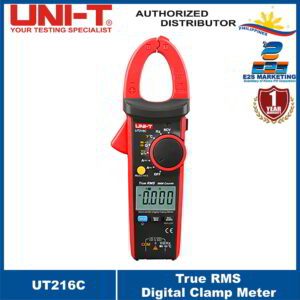 UNI-T UT216C True RMS Digital Clamp Tester ,400Hz Measurement, NCV, Non-contact AC Voltage Testing UT-216C