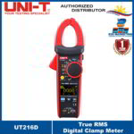 UNI-T UT216D 600A True RMS Digital Clamp Meter ,Non-Contact AC Voltage Testing UT-216D