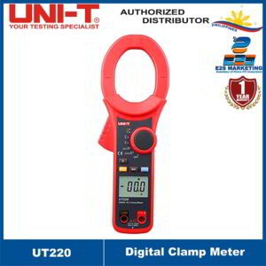 UNI-T UT220 2000A Digital Clamp Meter, Display count/Auto range/Diode/Jaw opening/Continuity buzzer UT-220