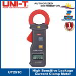 UNI-T UT251C High Sensitivity Leakage Current Clamp Meter  Auto Range High Sensitivity Leakage current Tester LCD Display/Data storage UT-251C
