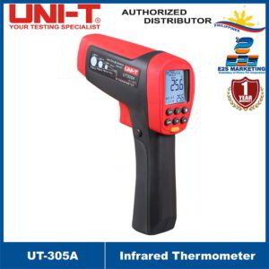 UNI-T UT305A Infrared Thermometer can Measure Temperature by Laser or Contact with K-Type Temperature Probe UT-305A
