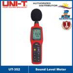 UNI-T UT352 Digital Sound Level Meter 30-130dB UT-352 Decibel Meter Professional Audio Noise Measure Device with Data Logging UT-352