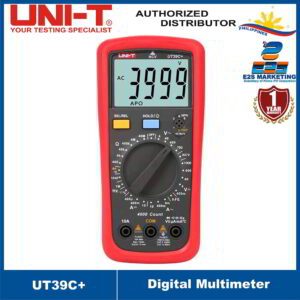 UNI-T UT39C+ Digital Multi-meter  Auto Range Tester AC and DC Voltage/ Current/ Capacitance/ Frequency and Temperature Measurement UT-39C+