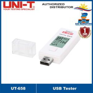 UNI-T UT658 USB Tester Usb Digital Current Voltage Tester, Test Speed of Chargers, Cables, Capacity of Power Banks UT-658
