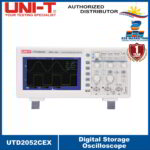UNI-T UTD2052CEX Digital Storage Oscilloscope Power 100-240VAC, 45-440Hz UTD-2052CEX