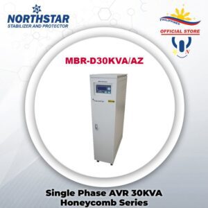 Northstar Single Phase Voltage Stabilizer 30kVA Input Voltage Range 220V ±20% Output Voltage 220V, 60Hz with TVSS (Indoor) MBR-30KVA/AZ
