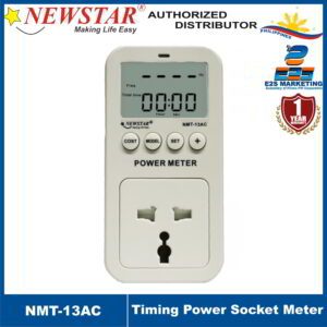 Newstar Timing Power Socket Meter (Off White) NMT-13AC