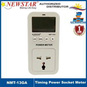 Newstar Timing Power Socket Meter w/ Carbon Emis’n NMT-13GA
