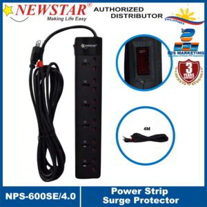 Newstar Powerstrip 6 Universal Sockets w/ 1 Switch (4 Meters) NPS-600SE/4.0