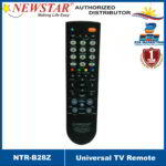 Newstar Universal TV Remote with EZ Code (Black) NTR-B28Z