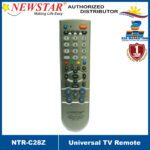 Newstar Universal TV Remote with EZ Code (Silver) NTR-C28Z