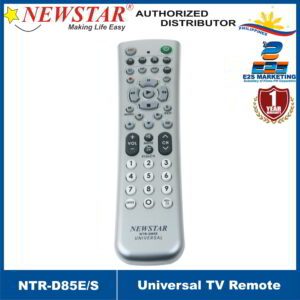 Newstar 5-in-1 Universal Remote (Silver) NTR-D85E/S