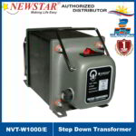 Newstar Step Down Transformer 220VAC In 110VAC Out 1000W NVT-W1000/E