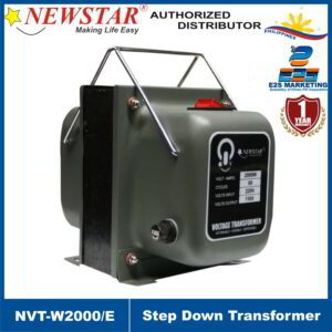 Newstar Step Down Transformer 220VAC In 110VAC Out 2000W NVT-W2000/E