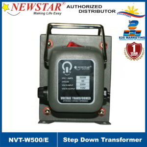 Newstar Step Down Transformer 220VAC In 110VAC Out 500W NVT-W500/E