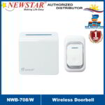 Newstar Wireless Digital Door Bell White NWB-708/W