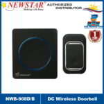 Newstar Wireless Digital Door Bell Black NWB-908D/B