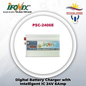 iFonix Digital Battery Charger with Intelligent IC 24VDC/6A PSC-2406E
