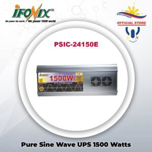 iFonix Pure Sine Wave UPS 1500W PSIC-24150E (Silver)