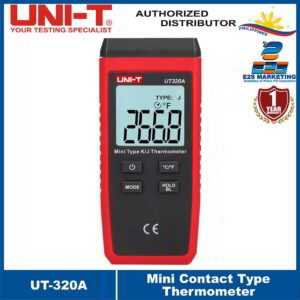 UNI-T Mini Contact Type Thermometer Single and Double Channel Contact Type Thermometers Respectively UT-320A