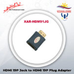 AudioPro HDMI Plug to HDMI 19P Jack Adapter XAR-HDM91JG