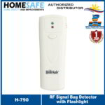 HomeSafe RF Signal Bug Detector with Flash Light H-790